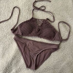 Crochet top bikini